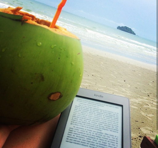 kindle in spiaggia